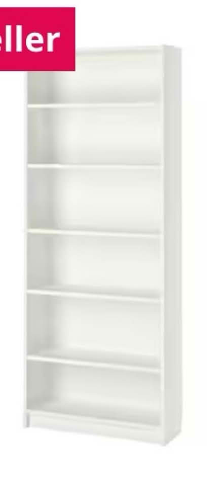 Photo of White IKEA Billy shelves (East Linton EH41) #1