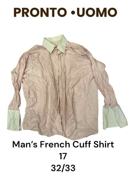 Photo of free Pronto Uomo Man’s French Cuff Shirt (Brooklyn Storage) #1