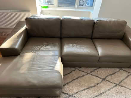 Photo of free Large Leather Sofa (Dublin 14) #2
