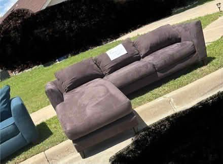Photo of free CURB ALERT couch & love seat (Burleson, near HEB) #1