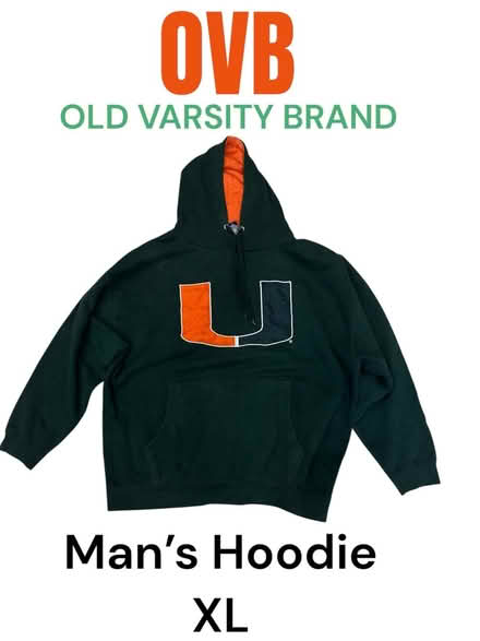 Photo of free OVB Old Varsity Brand Man’s Hoodie (Brooklyn Storage) #1