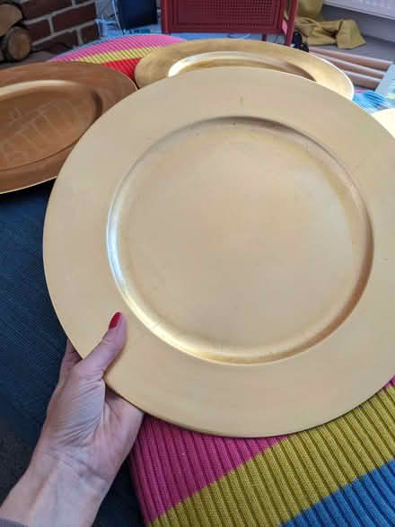 Photo of free Display plates X4 gold (Mousehold NR3) #1