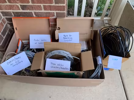 Photo of free Misc. Cables and parts (Bolingbrook - Rt 53) #1