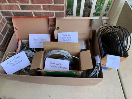 Photo of free Misc. Cables and parts (Bolingbrook - Rt 53) #1