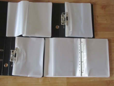 Photo of free A4 Plastic multi-punched pockets, for filing, display etc. (Littleover DE23) #2