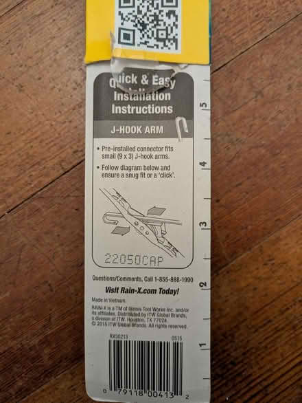 Photo of free Rain-X Windshield wiper (Watertown-Belmont Line) #3