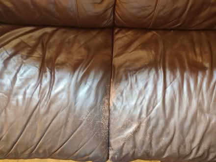 Photo of free Large Leather sofaset- 3 & 2 seater (Westcroft MK4) #4