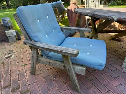 Photo of free 3 lawnchaises w. Cushions, 1 chair (Southampton, NY) #2