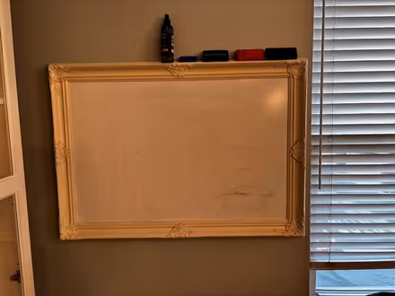 Photo of free Framed white board 40x28in (Sunnyvale Tasman and fair oaks) #1
