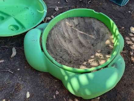 Photo of free sand pit with cover (San Jose West) #2