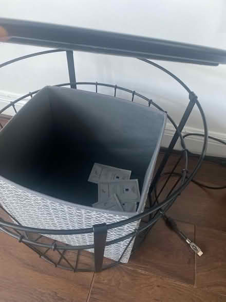 Photo of free Side table/storage unit - metal (Grays RM17) #3