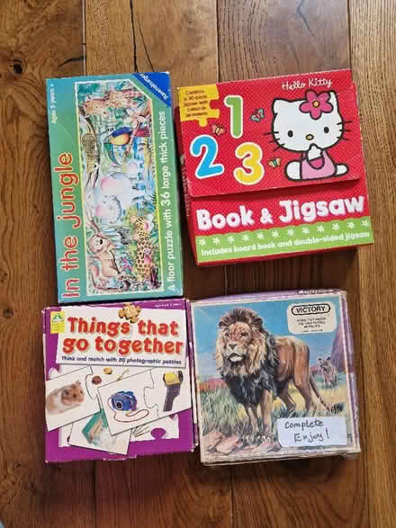 Photo of free Selection of children's puzzles (Minchinhampton GL6) #1