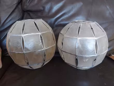 Photo of free 2 x capiz shell lampshades (Frimley) #1