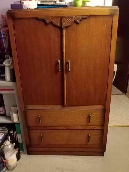 Photo of free Tallboy cupboard with 2 drawers (Tonbridge) #2