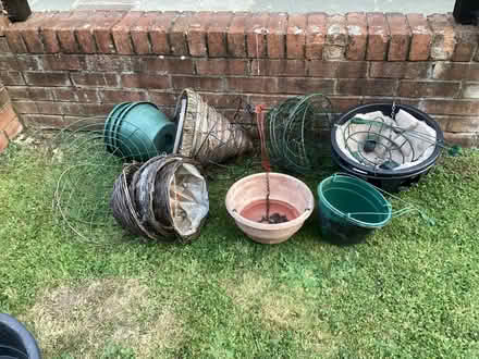 Photo of free Hanging Baskets large lot (Upton CH49) #2