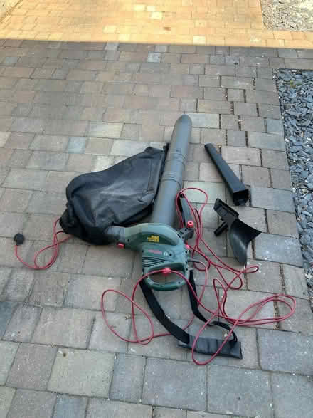 Photo of free Bosch Corded Leaf Blower & Shredder (TW9) #1
