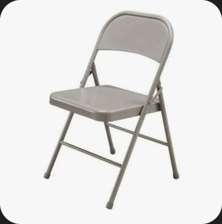 Photo of Folding Metal Chair (Upper Monroe Avenue) #1