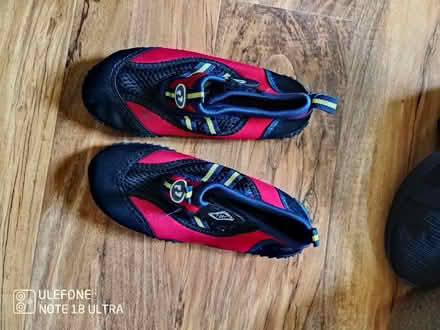 Photo of free Aqua shoes size 13 (Henbury) #2