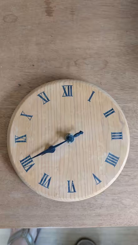 Photo of free Pine wall clock (Slinfold RH13) #1