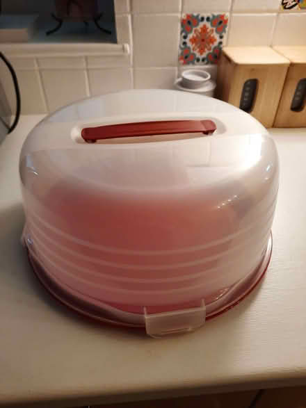 Photo of free Large cake tin/carrier (Butetown CF10) #1
