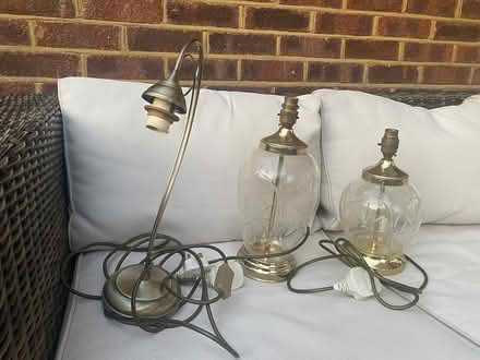 Photo of free Lamp bases (Galleywood CM2) #1