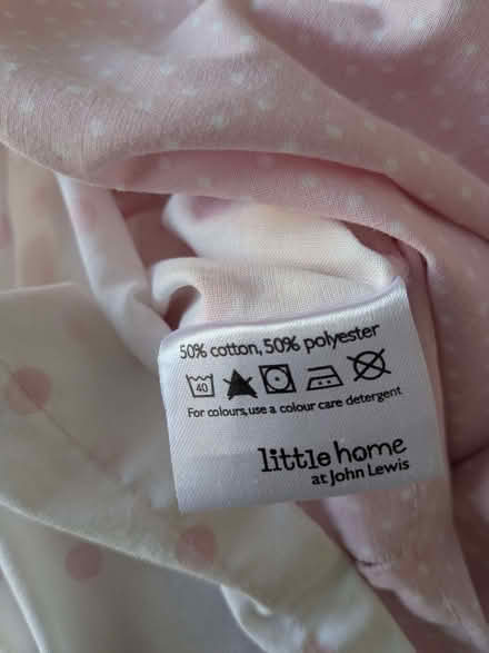 Photo of free 2 single white fitted sheets and John Lewis duvet covers (Linslade LU7) #2