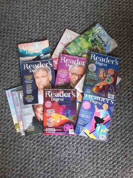 Photo of free 16 readers digest books, ranging from 2022-2024 (The Rock TF3) #1