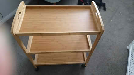 Photo of free Wooden trolley (CH5) #1