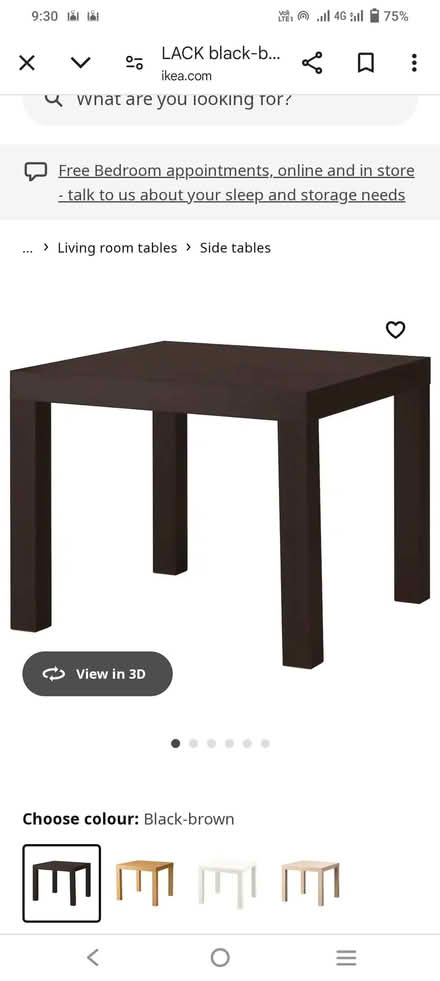 Photo of Table (Springfield B11) #1