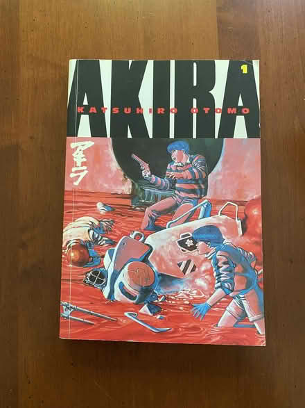 Photo of free Akira graphic novels (Nr Fresh Pond & Mt Auburn Cem.) #1