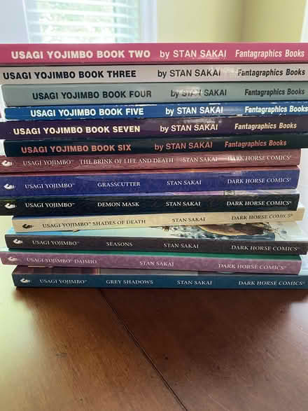 Photo of free Usagi Yojimbo graphic novels (13) (Nr Fresh Pond & Mt Auburn Cem.) #4