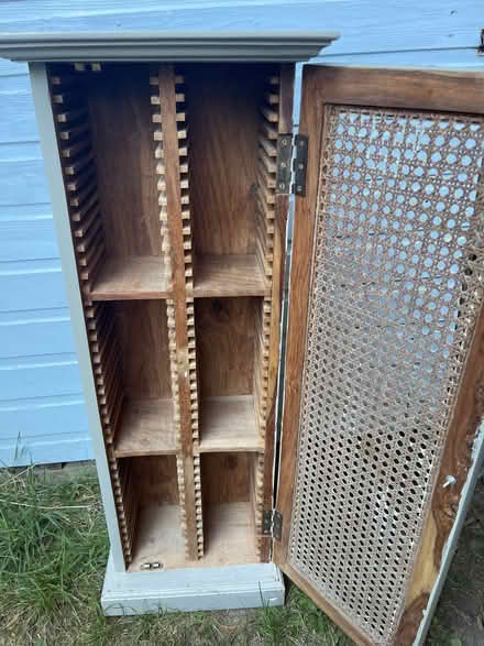 Photo of free CD cabinet Grey aesthetic bar café Hall home (Totley S17) #3