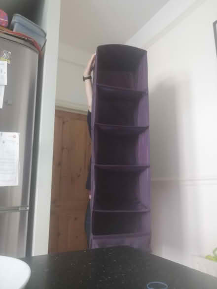 Photo of free In-wardrobe hanging fabric shelves (Streatham SW16) #1