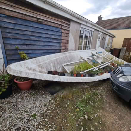 Photo of free Rhib Hull Boat mold/plug for restore or flower bed/pond etc (Foxhole PL26) #1
