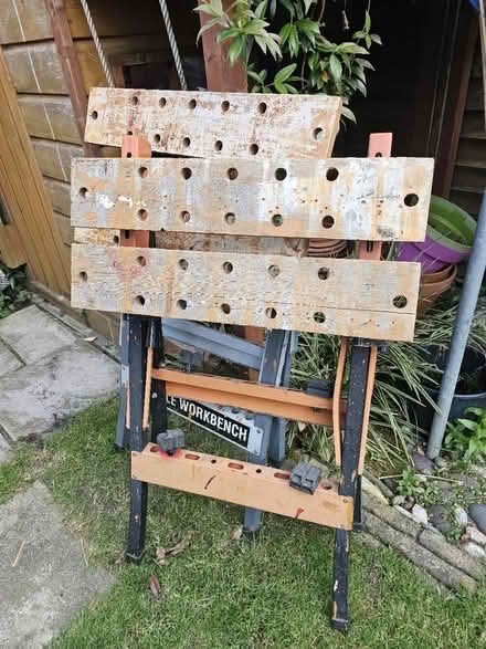 Photo of free Two Folding Work Benches (Bishops Waltham SO32) #1