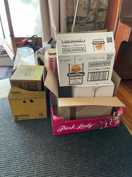 Photo of free Moving boxes and bubble wrap (Oakworth) #1