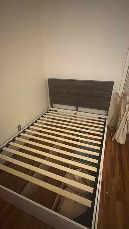 Photo of free Double Bed w Drawers (East Village) #4