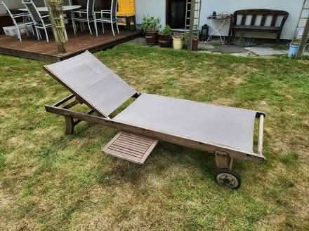 Photo of free Garden sun lounger (North Common BS30) #1