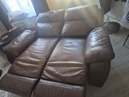 Photo of free recliner sofa (Dartford) #2