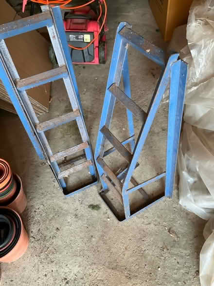 Photo of free Pair metal car ramps (Hazlemere) #1