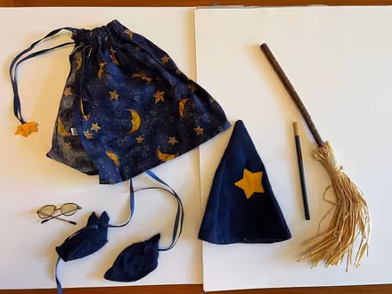 Photo of free Doll Sized Wizard Costume (Midtown Palo Alto) #1