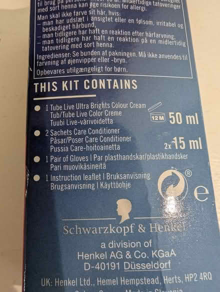 Photo of free Semi permanent hair dye (Widcombe/Lyncombe) #3