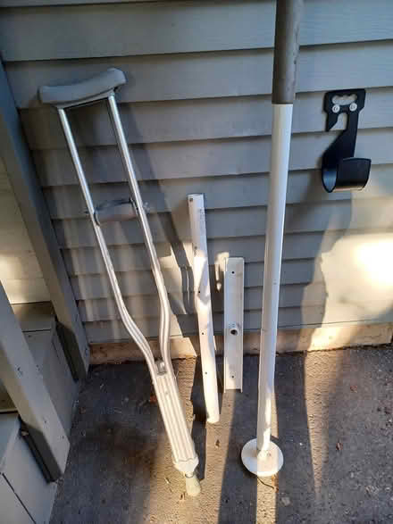 Photo of free Crutches and stability pole (Manor Park) #1
