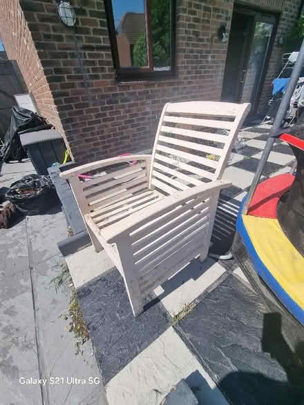 Photo of free Garden chair (Stone Cross BN23) #1