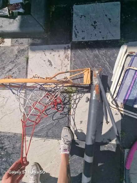 Photo of free Basket ball hoop (Stone Cross BN23) #3