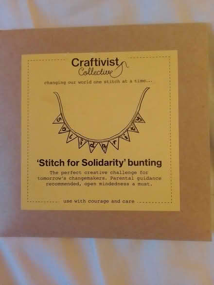 Photo of free Mini bunting sewing kit (Sherburn Hill DH6) #1