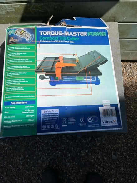 Photo of free Electric tile cutter (Aylmerton NR11) #2
