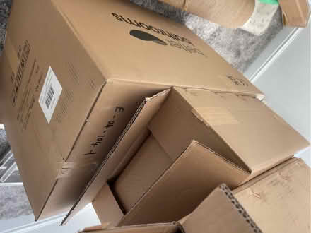 Photo of free Cardboard boxes and laptop postage pouch (Heysham LA3) #2