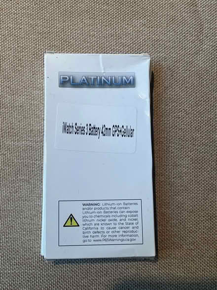 Photo of free Iwatch series 3 Battery (RM6) #1