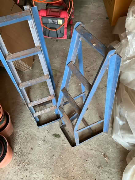 Photo of free Pair metal car ramps (Hazlemere) #2
